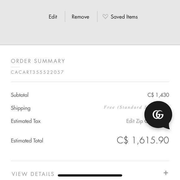 ***SOLD**** Brand new GG Marmont matelassé leather super mini bag - Picture 6 of 10